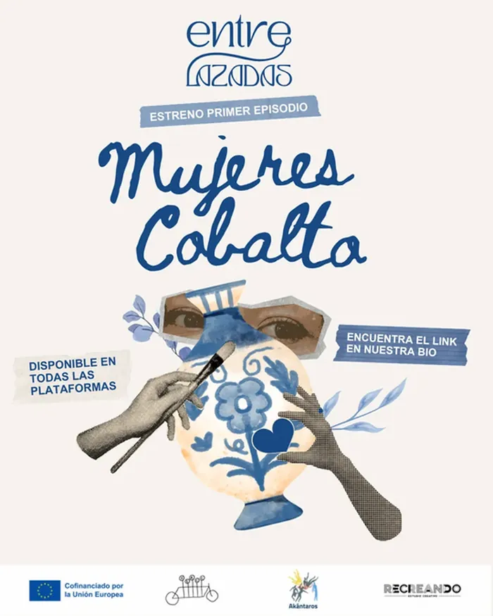 Cartel del estreno del primer episodio: Mujeres Cobalto